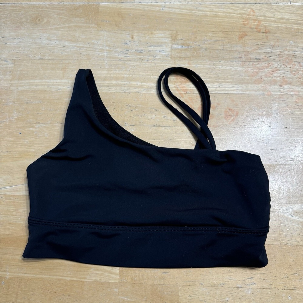 Onzie Women's Sports Bra Black Sleeveless Not Padded Workout  Small/Medium